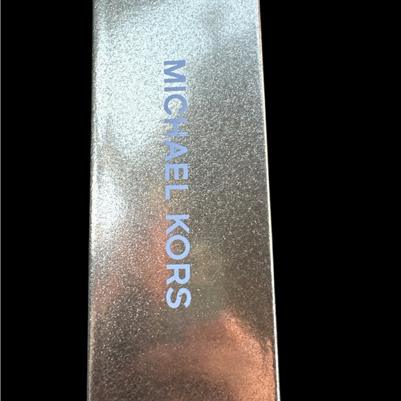 Michael Kors Black Belt with Gold and Silver Accents - Picture 5 of 5